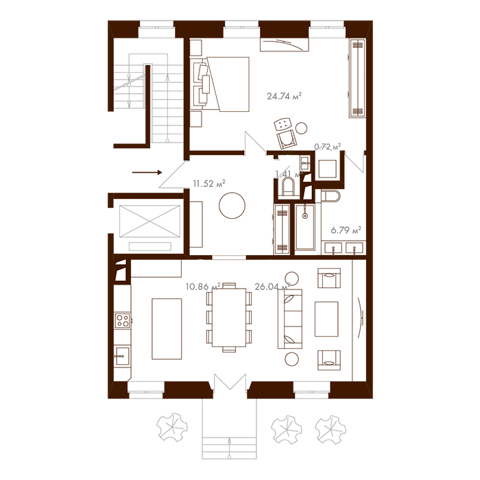 ЖК «Меценат», Москва | Элитные особняки «Меценат» в Замоскворечье