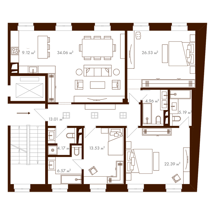 ЖК «Меценат», Москва | Элитные особняки «Меценат» в Замоскворечье